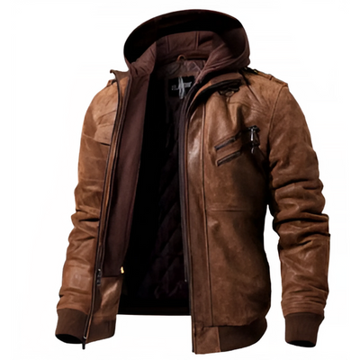 Etienne | Shield Leather Jacket