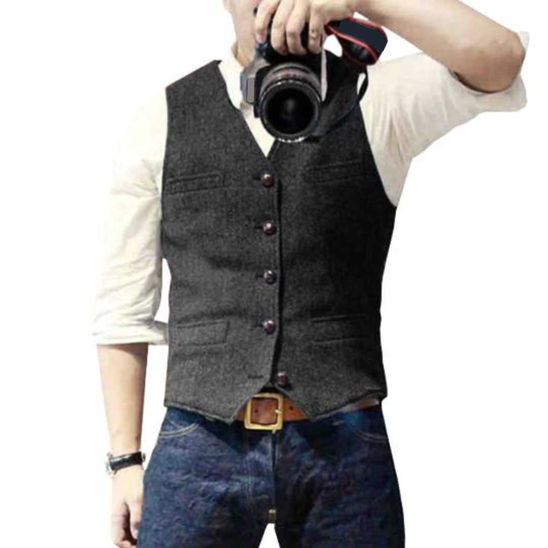 Lewis™ - Elegant Vest for Men