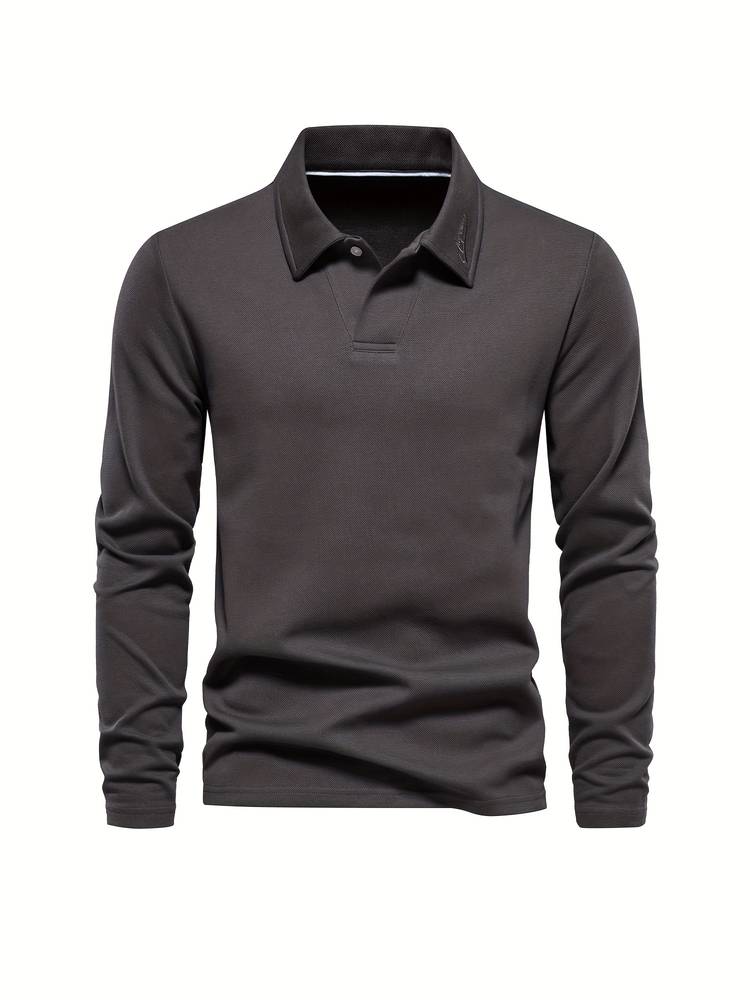 Sergio Classic Collar Pullover – Where Heritage Meets Modern Ease