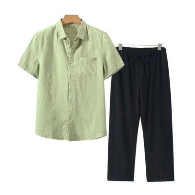 Piero Linen Set – Where Ease Meets Elegance