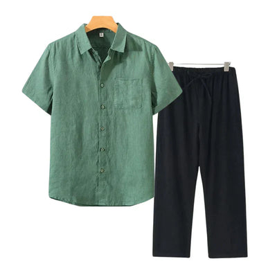 Piero Linen Set – Where Ease Meets Elegance