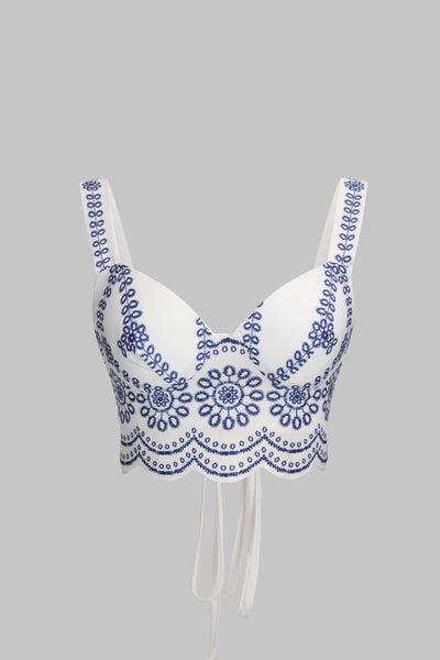 Ellie | Floral Tie Back Set