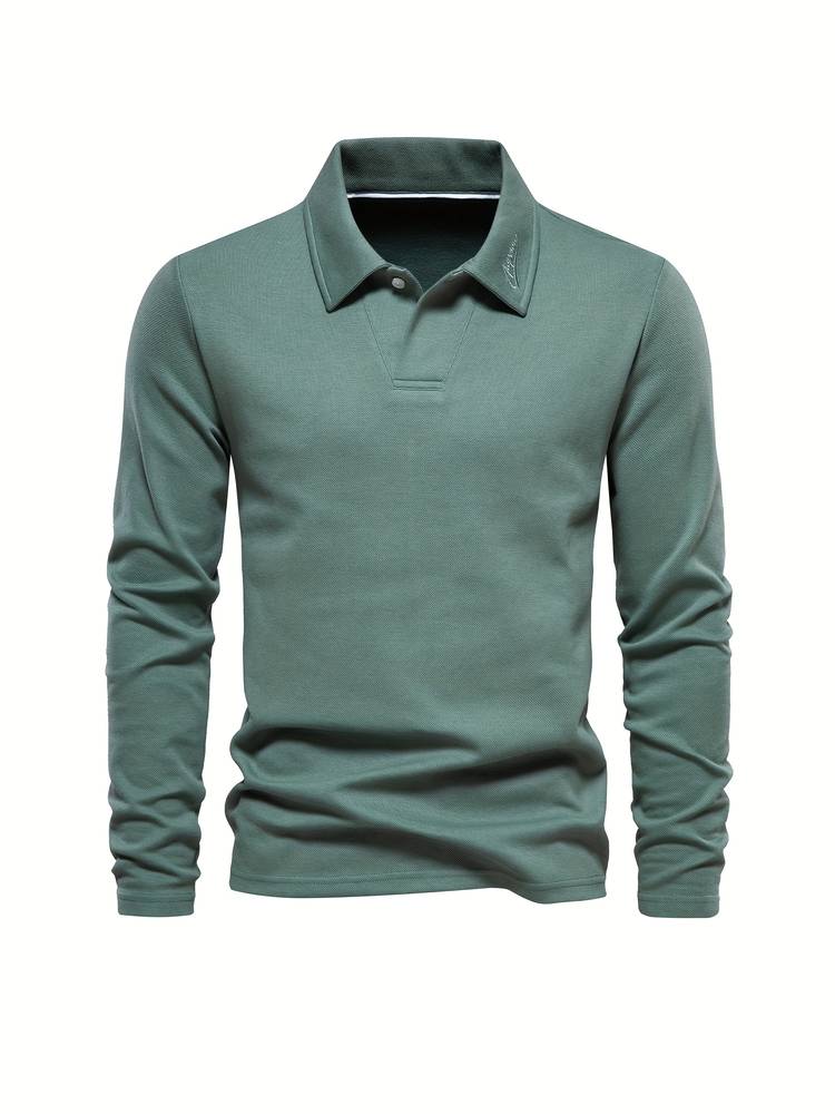 Sergio Classic Collar Pullover – Where Heritage Meets Modern Ease