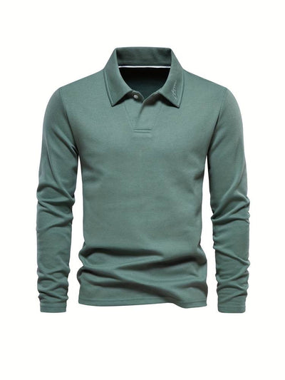 Sergio Classic Collar Pullover – Where Heritage Meets Modern Ease