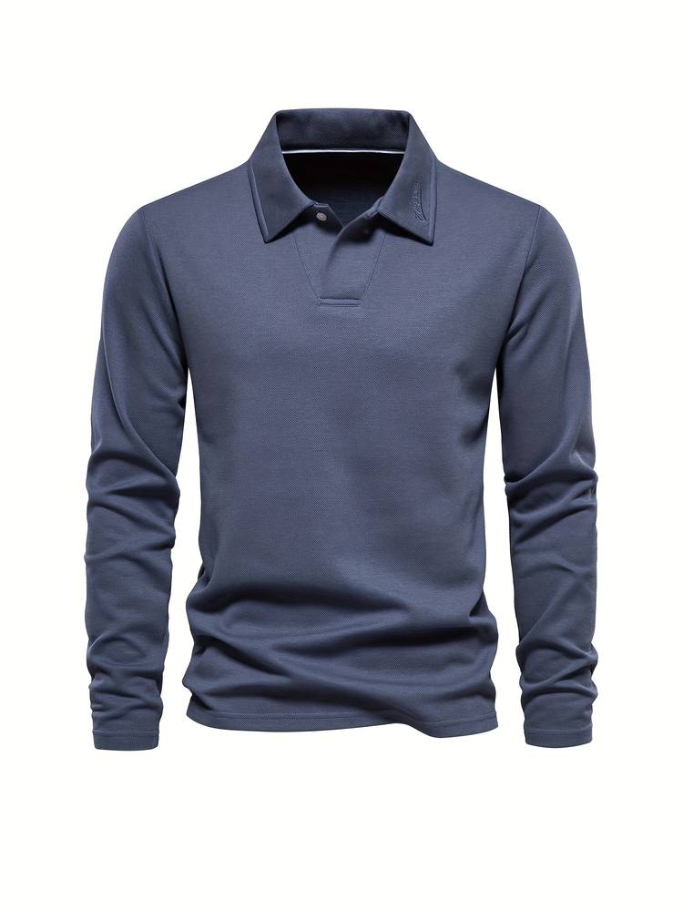 Sergio Classic Collar Pullover – Where Heritage Meets Modern Ease