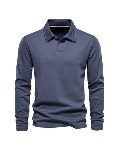 Sergio Classic Collar Pullover – Where Heritage Meets Modern Ease