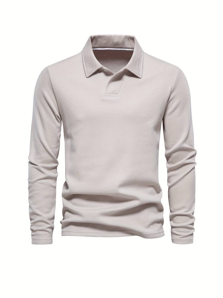 Sergio Classic Collar Pullover – Where Heritage Meets Modern Ease