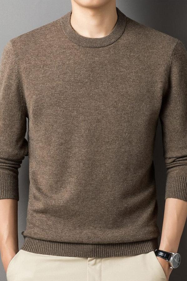 Enzo Pure Cashmere Sweater – The Epitome of Quiet Luxury