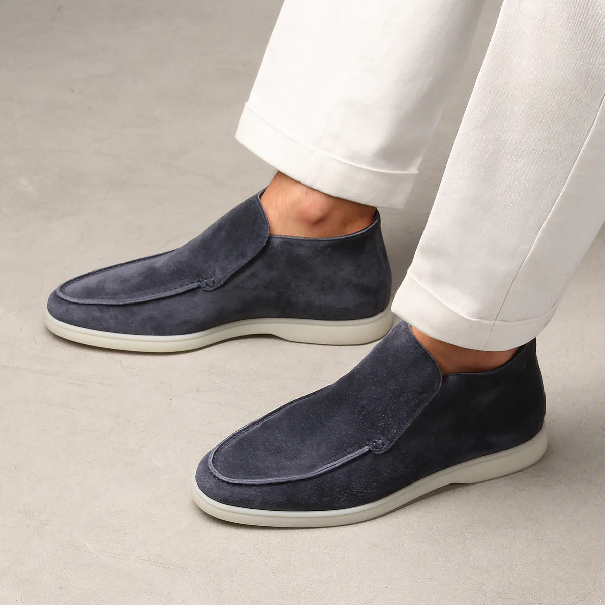 Soho | High Suede Loafers