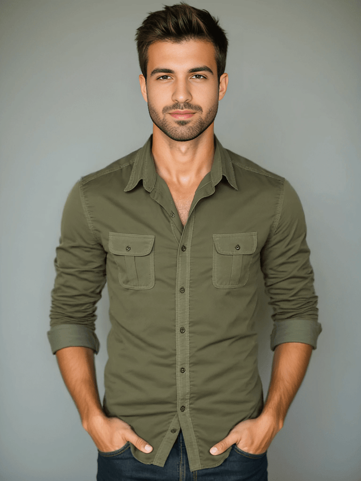 Dan | 100% Pure Corduroy Shirt