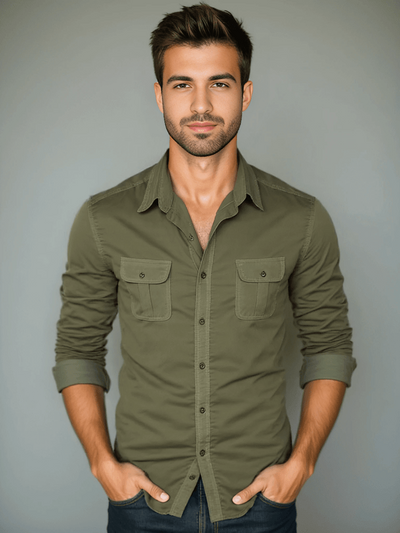 Dan | 100% Pure Corduroy Shirt