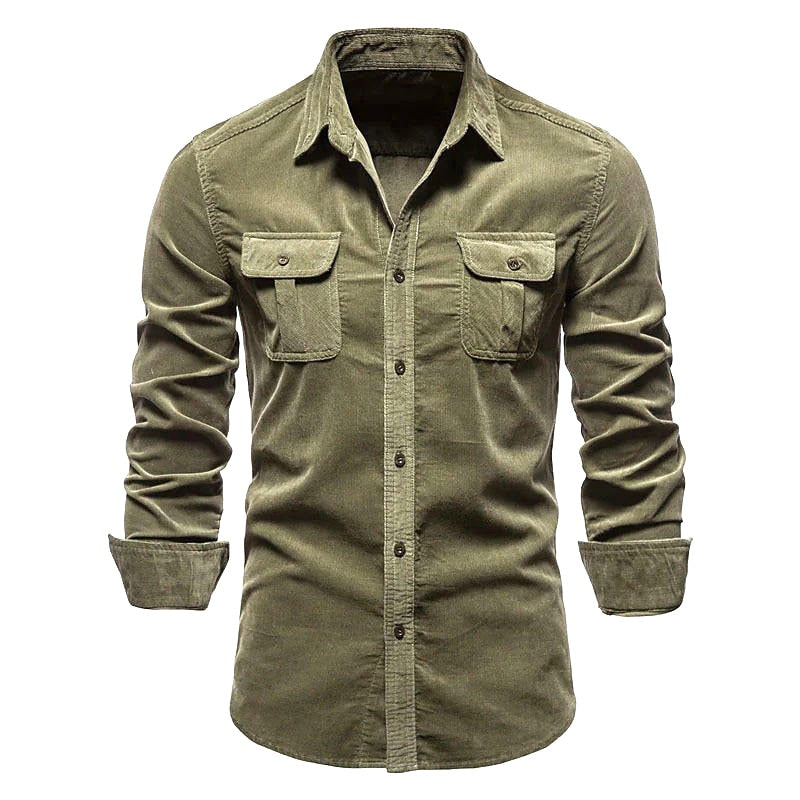 Dan | 100% Pure Corduroy Shirt