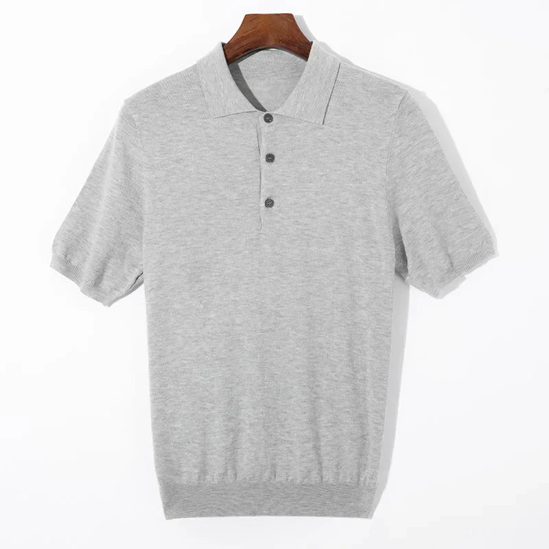 Harrison | Silk Wool Polo