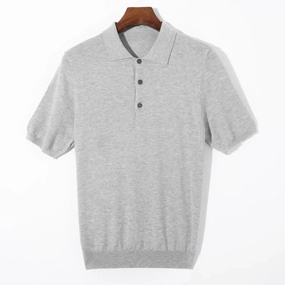 Harrison | Silk Wool Polo
