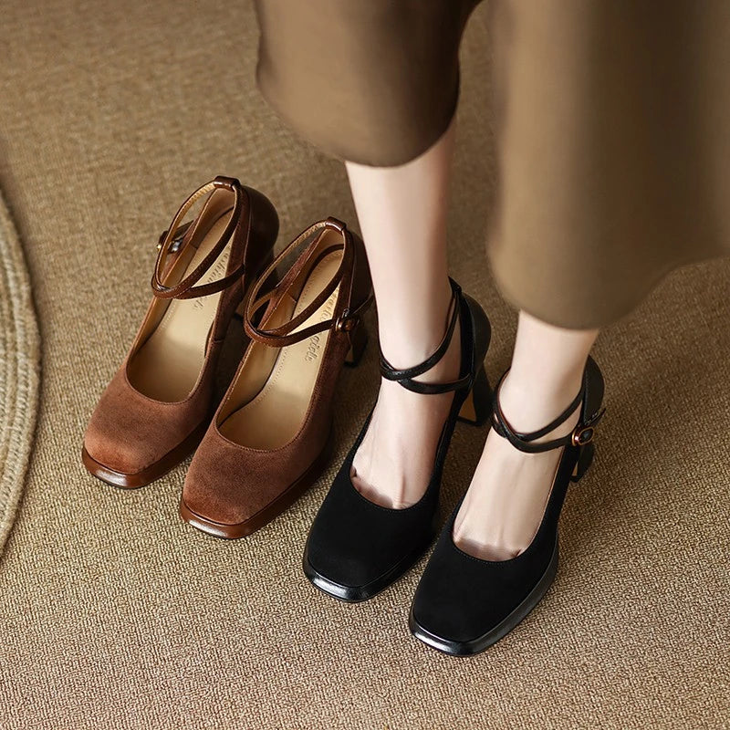 Belrose | Chic Suede Heels