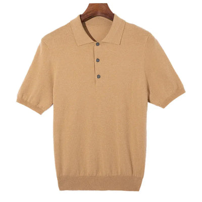 Harrison | Silk Wool Polo
