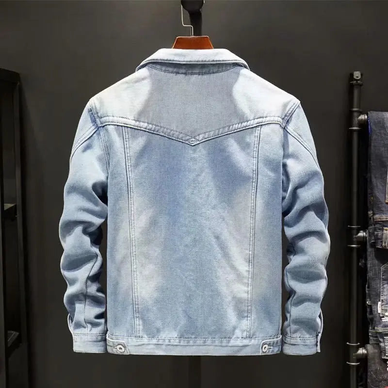 Hugh | Fleece-Lined Denim Jacket