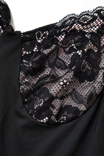 Elle | Lace Trim Maxi