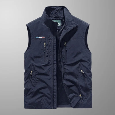 Vincent - Multi-Pocket Breathable Outdoor Cargo Vest