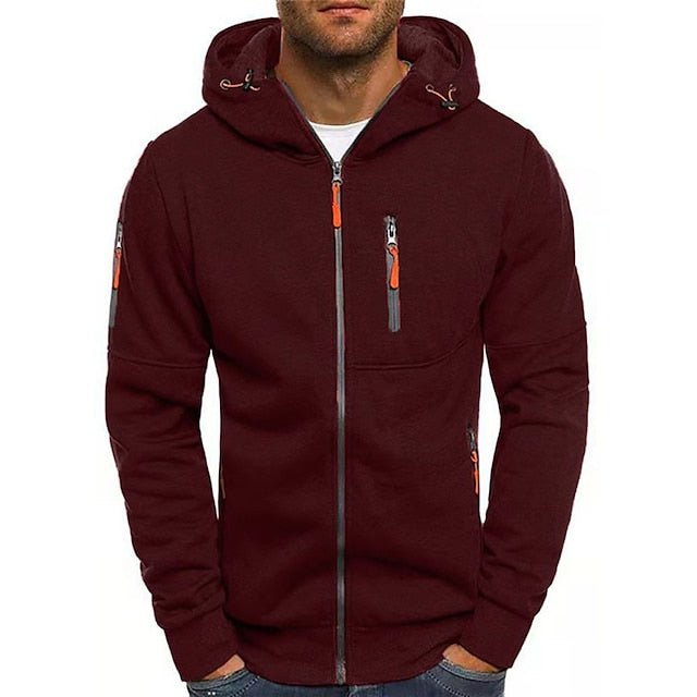 Soren | Hooded Zip-Up Jacket