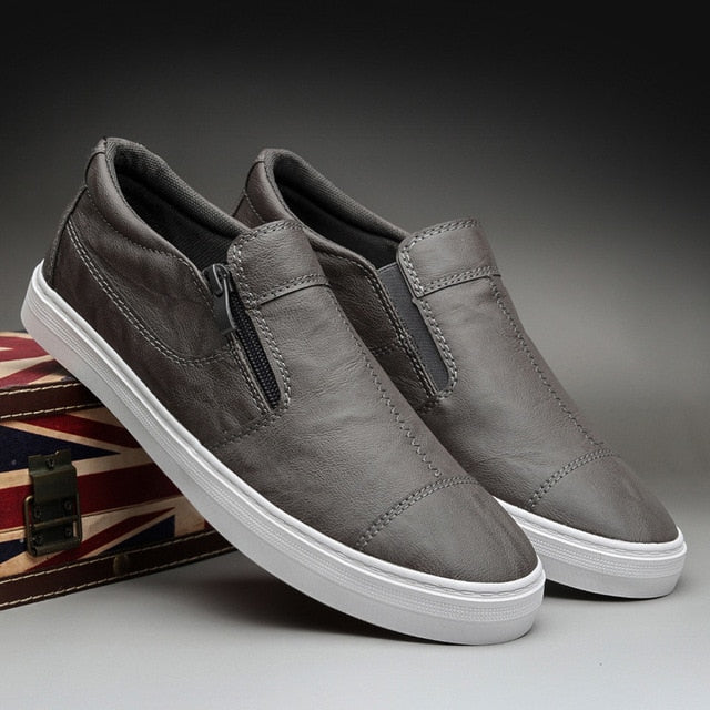 Ellis | British Leather Slip-Ons