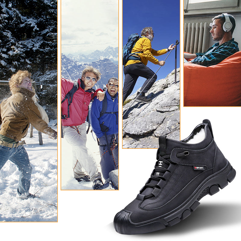 David™ - Men's Winter Sneakers with Faux Fur Lining